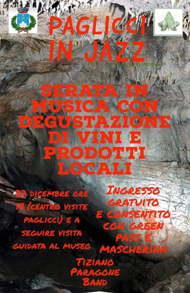 Paglicci in Jazz parte con i Bulles Note di Tiziano Paragone a Rignano Garganico. Appuntamento per il 27 dicembre 2021.